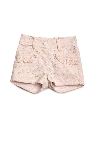 Short in cotone pizzo sangallo rosa LITTLE BEAR KIDS | 8205ROSA